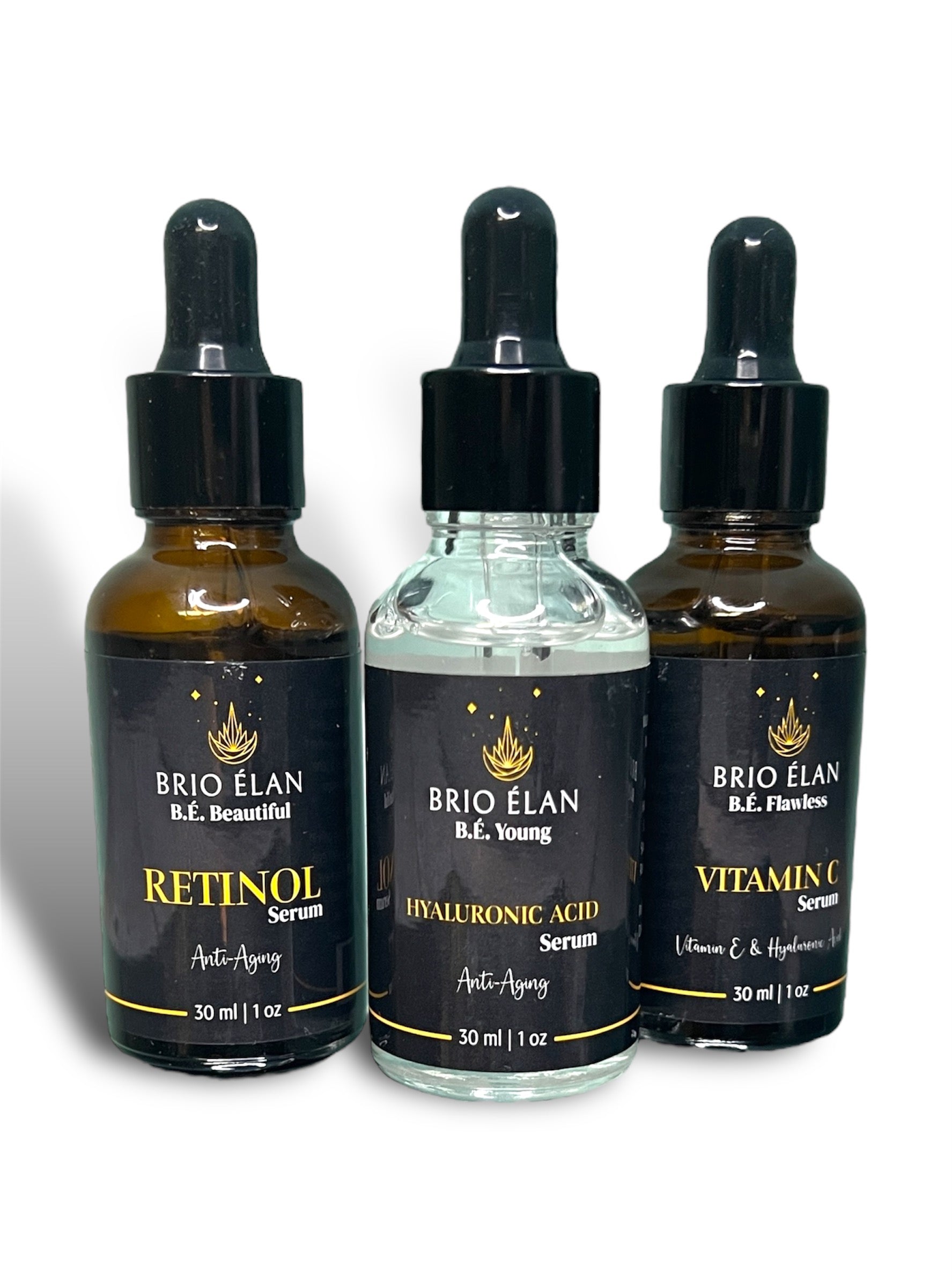 The Glow-Getter Serum Bundle – BRIO ÉLAN’s Radiance Trio